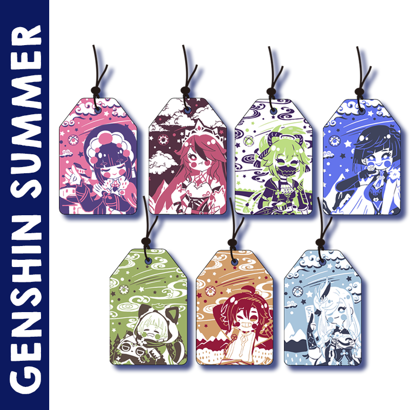 Genshin Summer Charms are up for preorders! 
We have caught up to every characters right now, YAY! 
🎉🎉🎉🎉🎉

https://t.co/WOHy3QBYJ6 