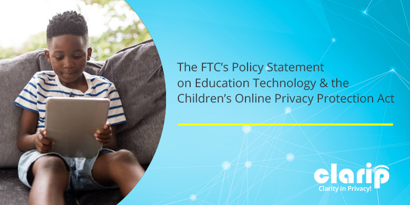 claripinc's tweet photo. The #FTC’s Policy Statement on Education Technology & the Children’s Online Privacy Protection Act https://t.co/6JFBPS8zJa
#childreneducation #educationtechnology #privacy #education #technology #coppa #onlinelearning #childsafety #personalinformation https://t.co/jvP9OdbvwX