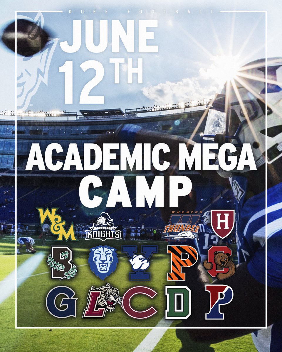 Are you signed up yet? 😈

dukefootballcamps.com