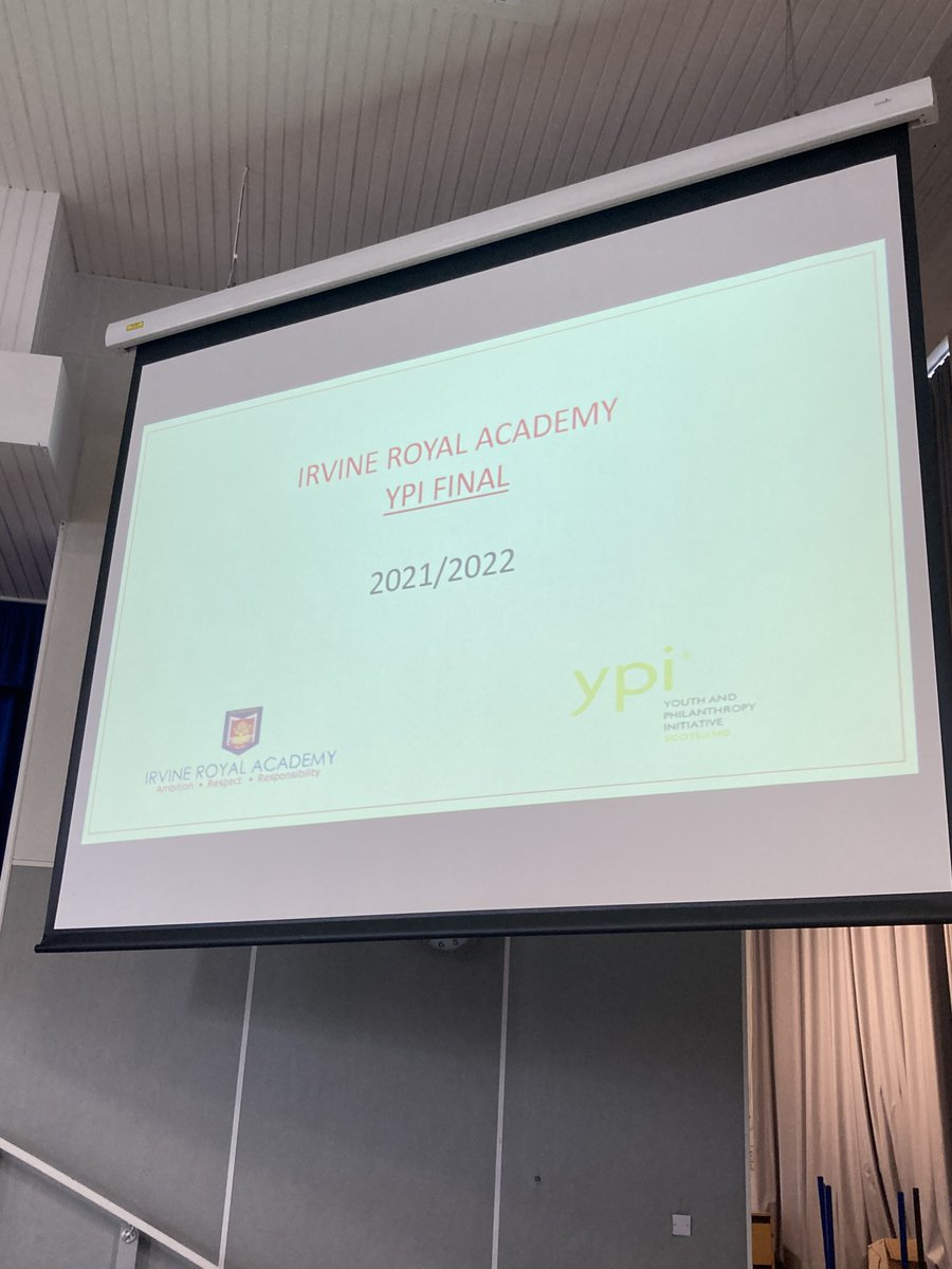 MrRONeill1's tweet photo. Well done to our fantastic pupils for their talent and determination at the IRA YPI final today. Congrats to the winning group for securing £3000 for their charity @compass_child ! @IrvineRoyalAcad @Nemo__Arts @RiverGardenAyr @ZakBraveheart @touchedbysuicidescot @TWF_Scotland https://t.co/nrXjzGRbgP