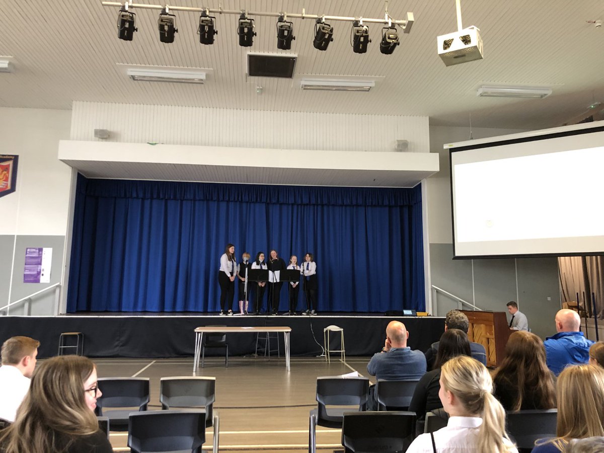 MrRONeill1's tweet photo. Well done to our fantastic pupils for their talent and determination at the IRA YPI final today. Congrats to the winning group for securing £3000 for their charity @compass_child ! @IrvineRoyalAcad @Nemo__Arts @RiverGardenAyr @ZakBraveheart @touchedbysuicidescot @TWF_Scotland https://t.co/nrXjzGRbgP