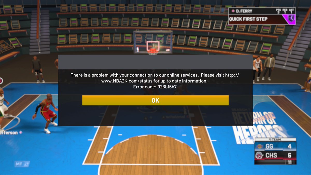 Schulzmol's tweet photo. #PS5Share, #NBA2K22 Anybody know what this errorcode means cant figure it out? https://t.co/LP4pP6m5Ow