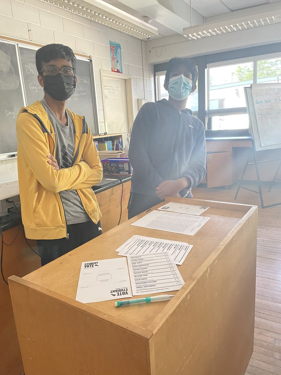 Ruby73682222's tweet image. How do we motivate our youth to vote, show them the importance of voting. Our Grade 7/ 8 students researched the platforms of all the parties and then made an educated decision on whom to vote! @IonviewPS @MissG0622 @LC3_TDSB