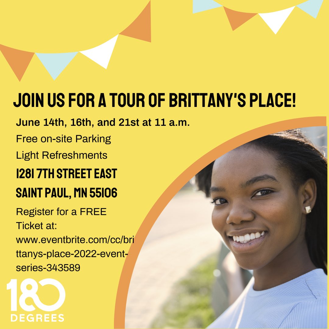 Join us for a tour of the Emergency Shelter and our new Transitional Living Program. Learn about the latest trends impacting our youth from the experts in our field. Register for FREE at eventbrite.com/cc/brittanys-p…