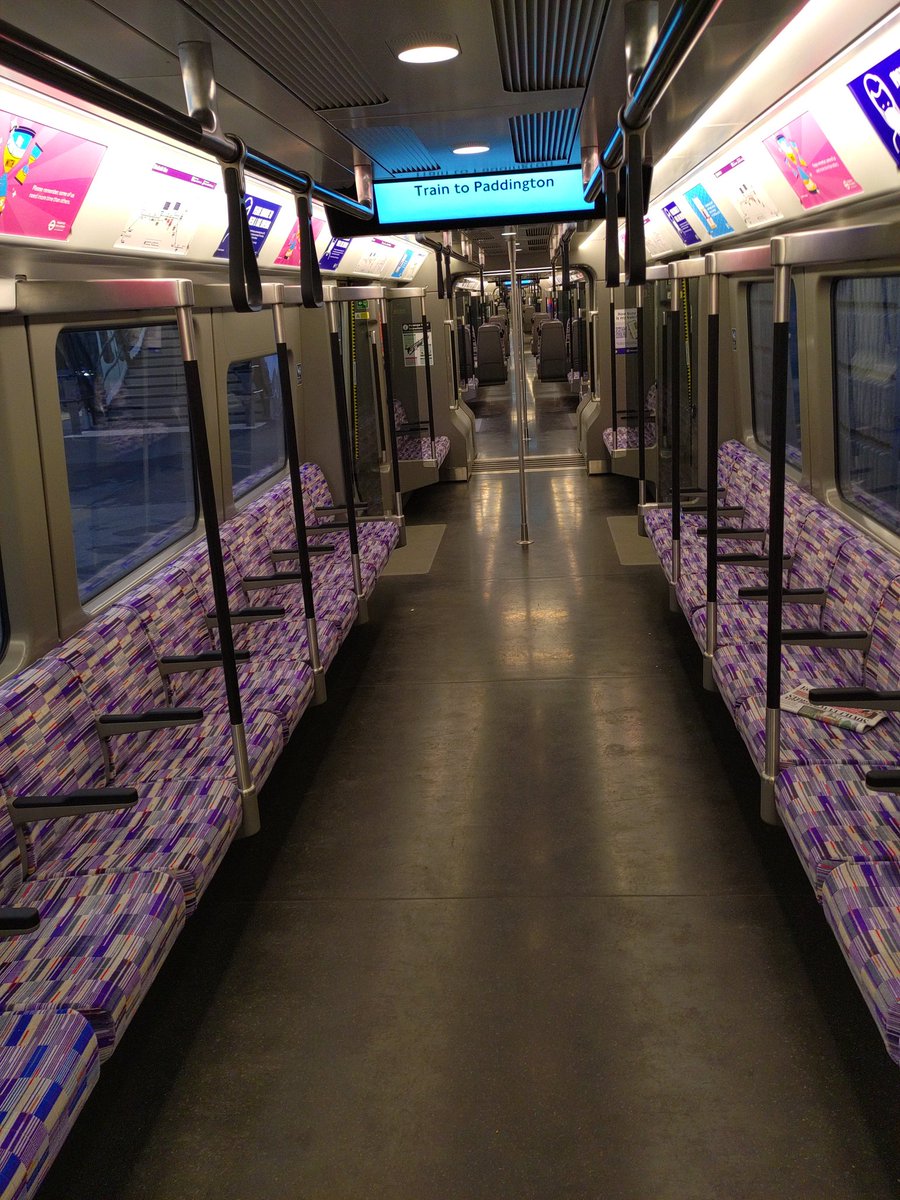 DanWickPi's tweet photo. I went to Abbey Wood for the first time this evening, lovely smooth ride home 🚄 https://t.co/mZj3rkpnYb