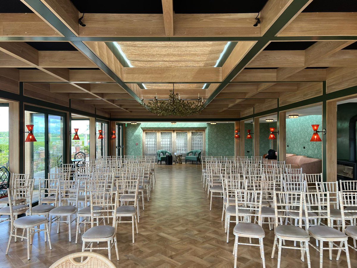 AMAqs's tweet image. New wedding ceremony room complete at The Old Hall, Ely.  AMA undertook a full PQS role on a two stage negotiated tender.