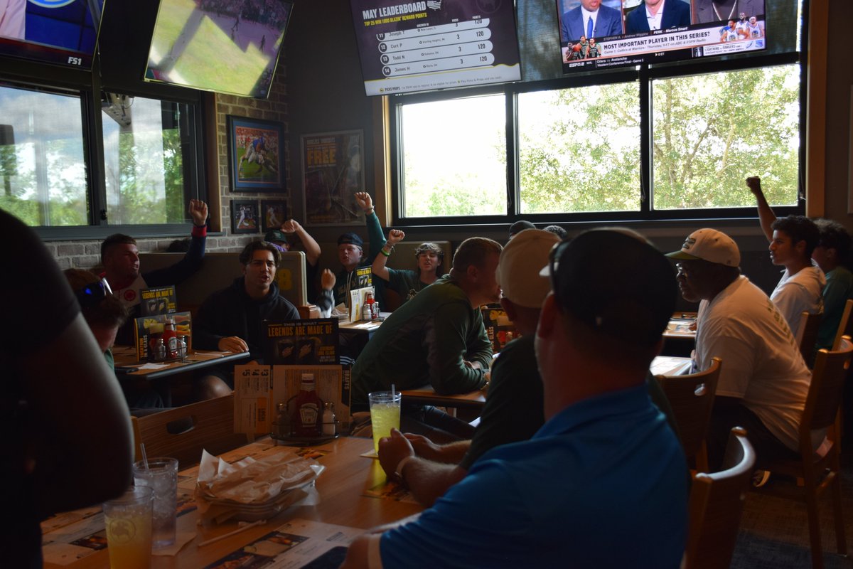 Escorted by <a href="/CapePD/">Cape Coral Police</a> , <a href="/ichighschool/">Island Coast High</a> baseball team heads to lunch to celebrate their State Championship win!! #GoGators #LoveLeeSchools