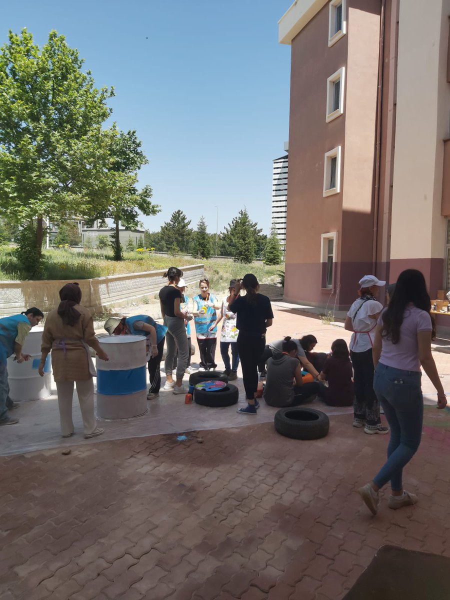 AkademikCevre's tweet image. #EUGreenWeek2022 etkinliğinin 2. gününde atmadık-yeniden kullandık! #reduce #reuse #recycle