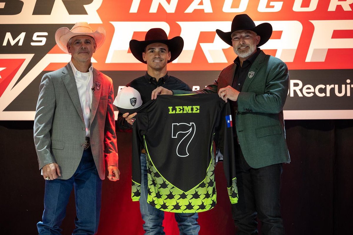 Austin_Gamblers's tweet photo. Last week, @JoseVitorLeme7 celebrated a milestone in his bull riding career when he became the first ever draft pick for the PBR Team Series. Check out some special moments from the #PBRDraft. 

#ATXgamblers #DealMeIn #LetsRide #buckingbulls #cowboys #PBR #TeamSeries https://t.co/j5pgaUy5qU