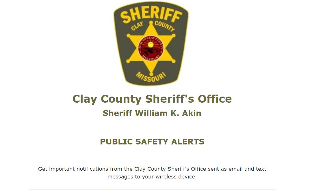 ClayCountyMO_EM's tweet photo. Are you registered to receive weather alerts for Clay County MO Sheriff Emergency Management - Clay County, Missouri Sheriff?
If not, register at: https://t.co/V8mvhcifIg https://t.co/wyan8VHiJg