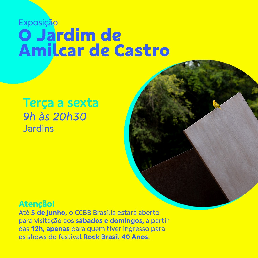 CCBB_DF's tweet photo. Vamos, Galera! Culturers! 🗣️🗣️

Venha conferir as exposições em cartaz! 🤩

Saiba mais em https://t.co/o4fLTxRQ4E https://t.co/xQIbMBVI6b