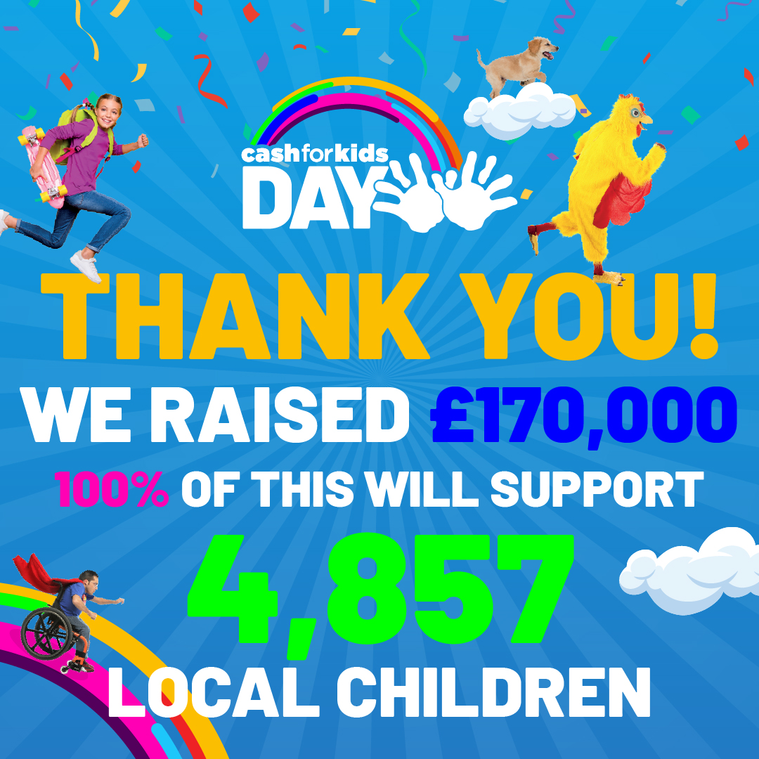 Radio Forth's Cash For Kids on Twitter: "If you 5k'd, dressed up, dressed  down, baked, quizzed, danced, raffled or simply donated... THANK YOU ❤️  We're so proud &amp; incredibly grateful to each