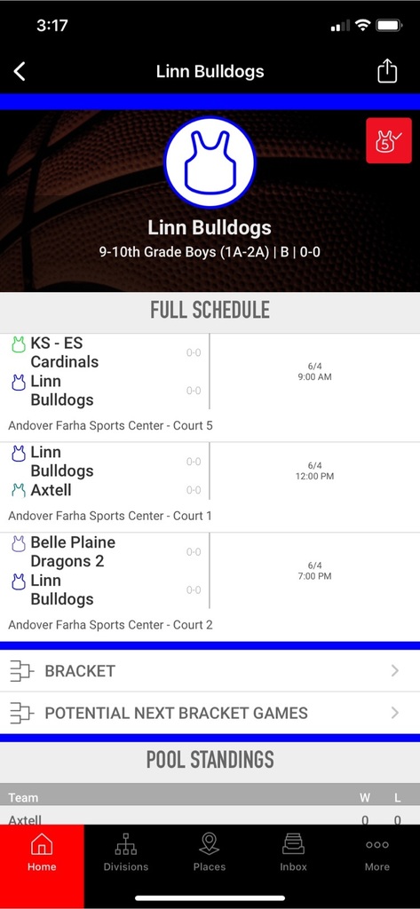 Information for the boys and girls MAYB tournament this weekend. All games will be at the Farha Sports Center