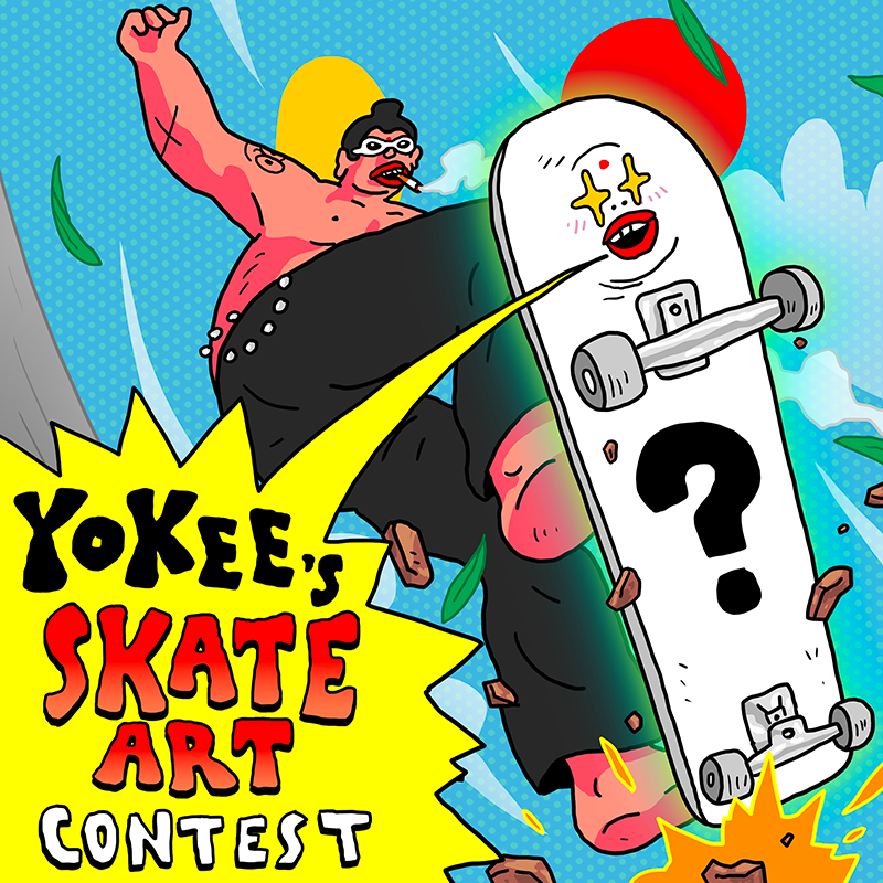 YokeeNFT's tweet photo. Yokee loves skating we hope you do too! 🛹

To ensure everyone rides in style, you should design your own skateboard. We want to see what you would like to skate on, on your way to Nirvana 👀

In 72 hours we'll be announcing 20 NP 🎫 winners chosen by the Team! ✨

Read rules ⬇️ https://t.co/Np81PkbVeD