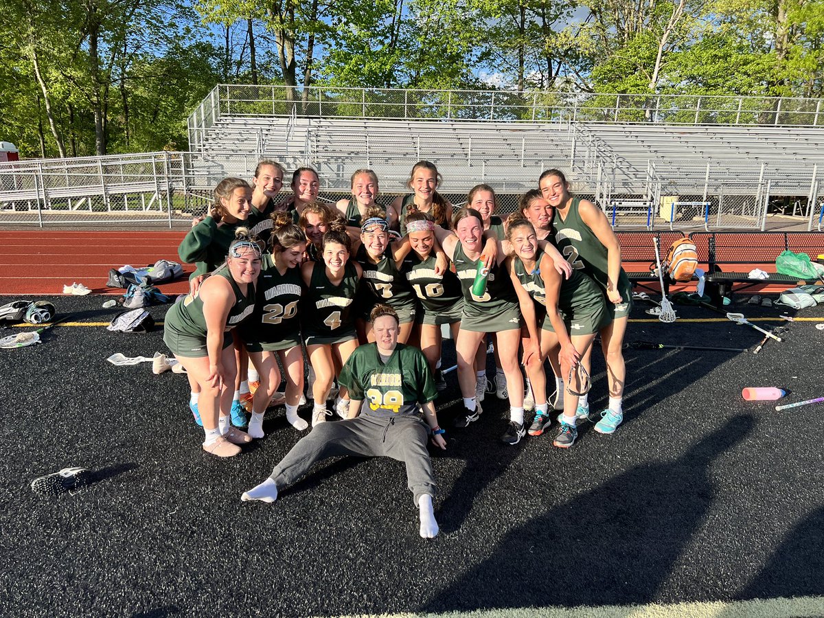 Wyoming Area Girls Lacrosse State Bound game in Downingtown today.