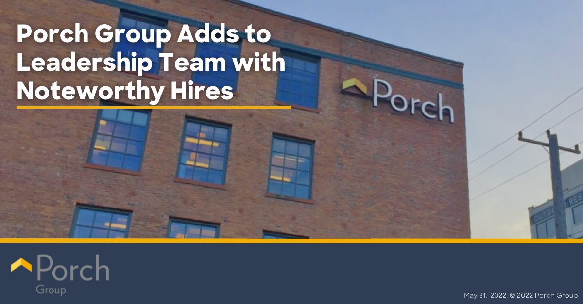 Porch Group tweet media
