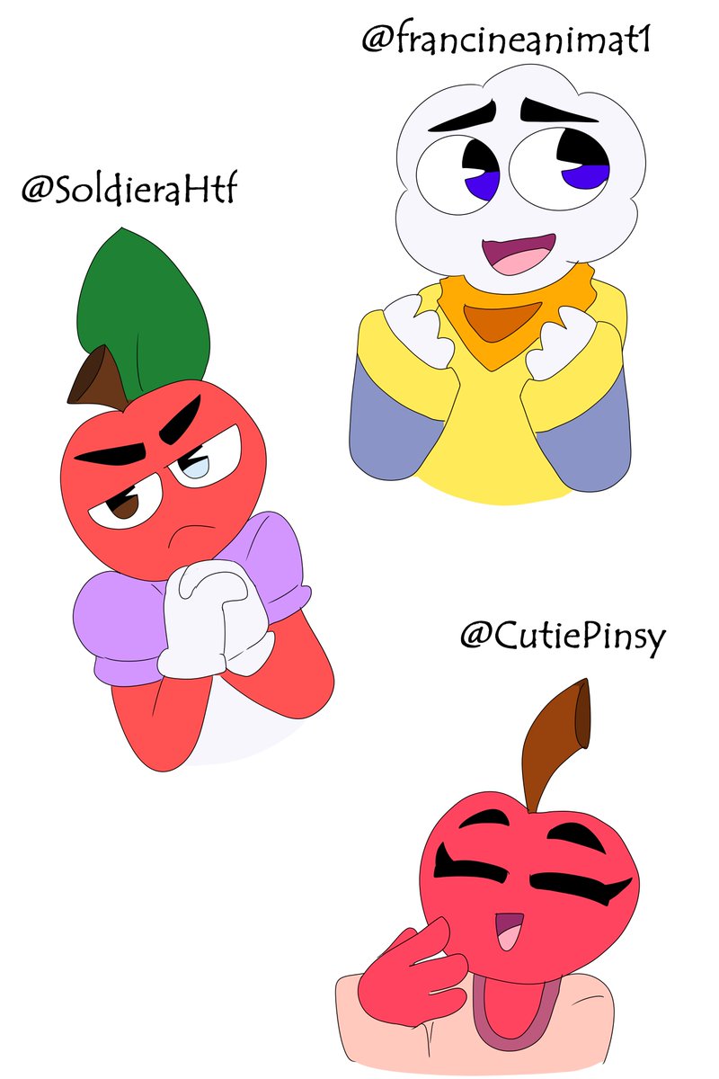 BlackStarchanX3's tweet photo. They're cute.

@francineanimat1
@SoldieraHtf
@CutiePinsy https://t.co/ykvzLjARzZ