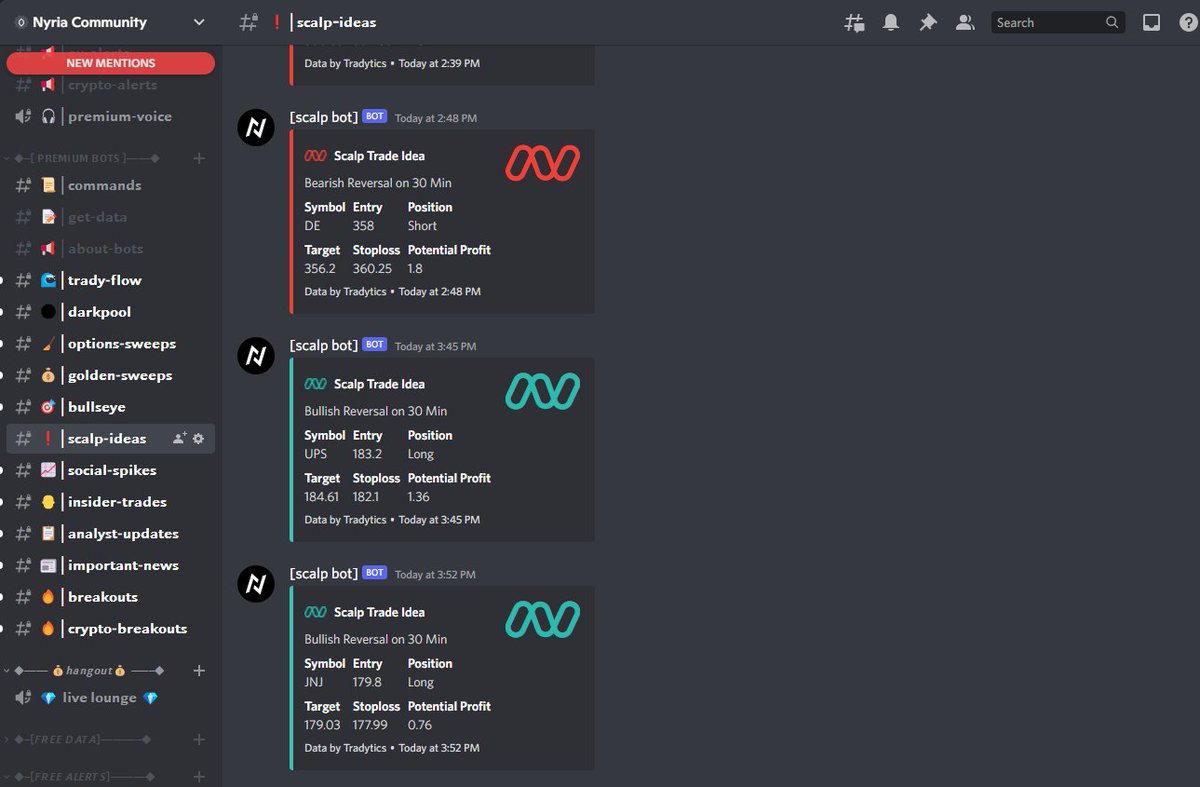 NyriaStocks's tweet photo. 📜HOW TO GET FREE REALTIME FLOW DATA 📜

1. Join our server at https://t.co/ZiCkICRiQl.
2. Vote for Nyria at https://t.co/SjgbKzWdY9
3. Enjoy real-time flow data, trading bot alerts, and a whole lot more. 
Completely free.

Take advantage today at https://t.co/ZiCkICRiQl ⬅️ https://t.co/WXjnplOcZn