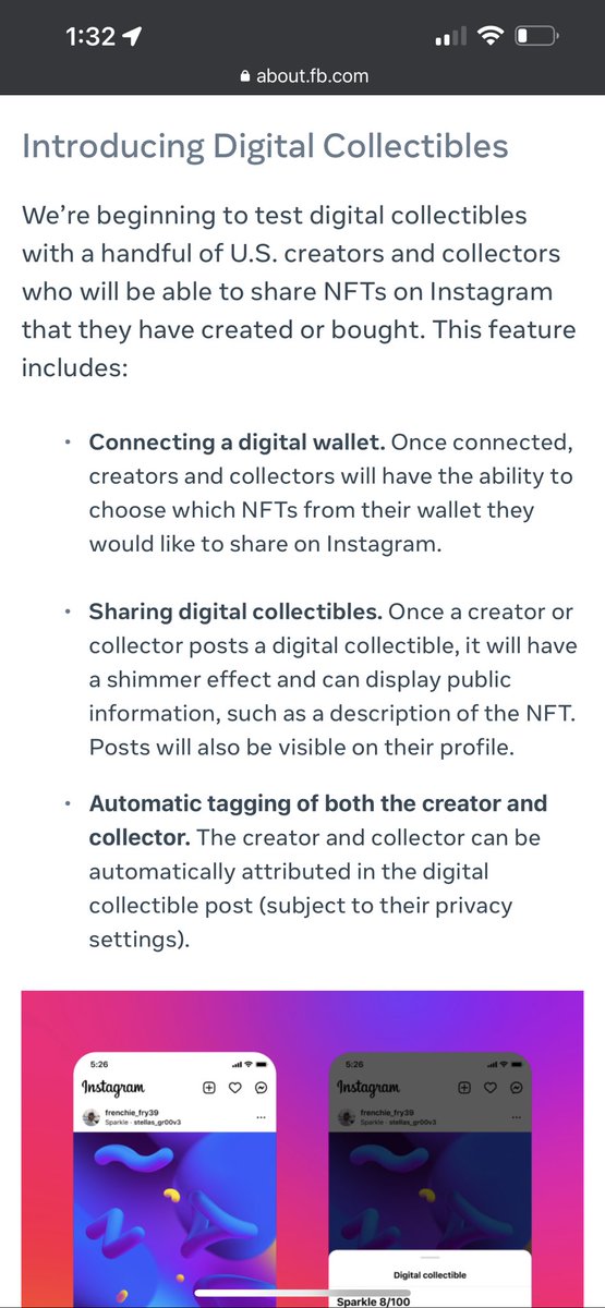Connecting my hot wallet to Facebook to “display” my NFTs seems sketchy…