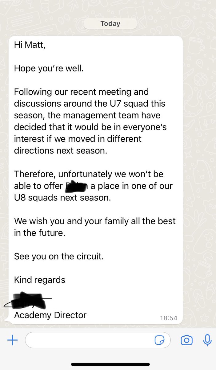 MatMundy's tweet image. Grassroots football is about kids, parents and community &amp;amp; not about profit! Shocking that grassroots clubs can call themselves academies &amp;amp; can get away with this sort of thing, but not surprised by Welling United! They should be ashamed!