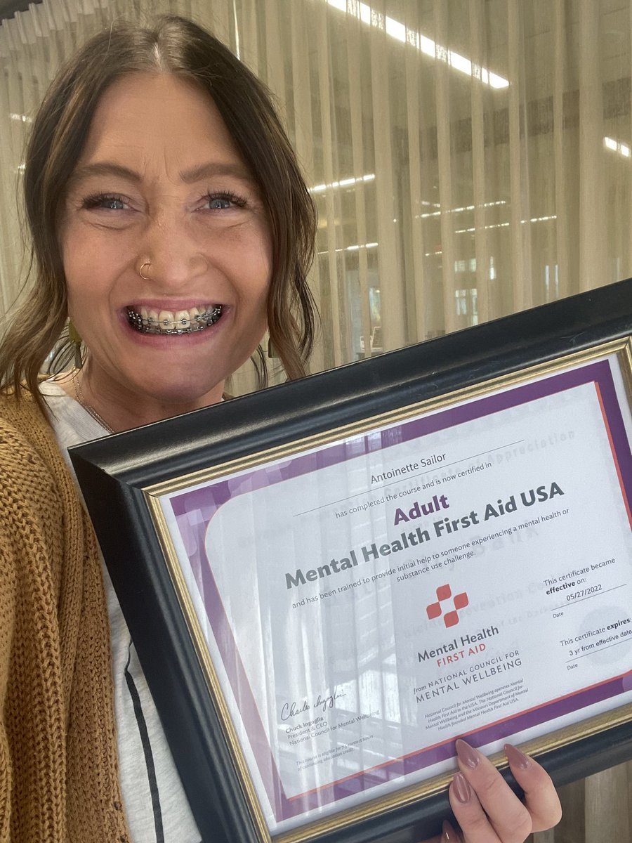 ComOptTifani's tweet photo. @ComOptND held their first external training for community members! #MHFA #Bethedifference #alwaysadvocating https://t.co/WM7ODfaHHt