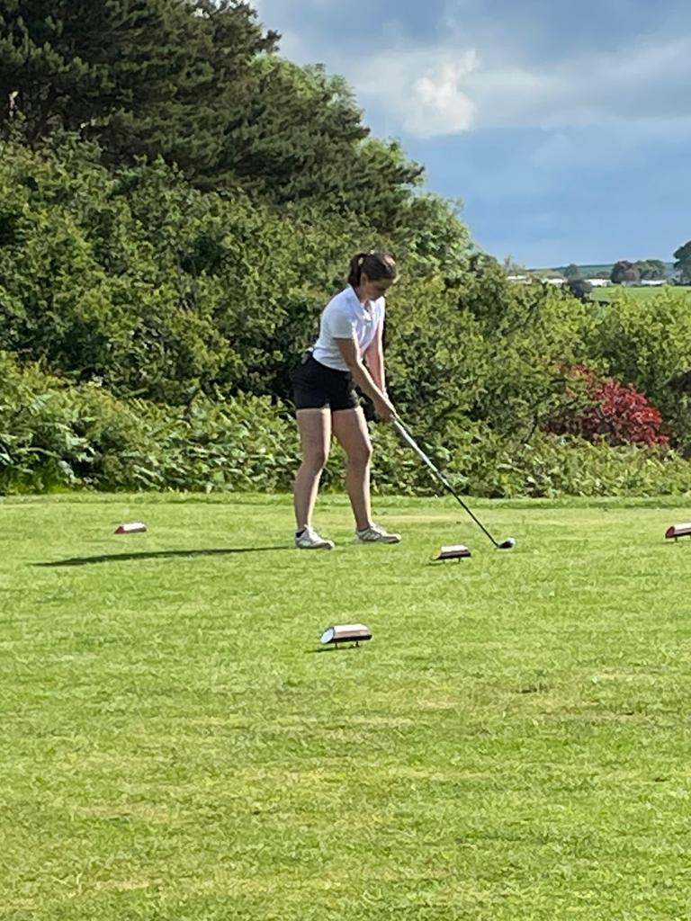 DevonGolf's tweet photo. A special congratulations to @DevonGolf golfer Gudrun Nolan @EastDevonGC who won the Individual South West Girls Schools' Championship at Carylon Bay GC today. Gudrun's solid play saw her win the gross by 11 shots. Thanks to Hannah Stephens who was our Team Manager at the event https://t.co/u1exgcpleS