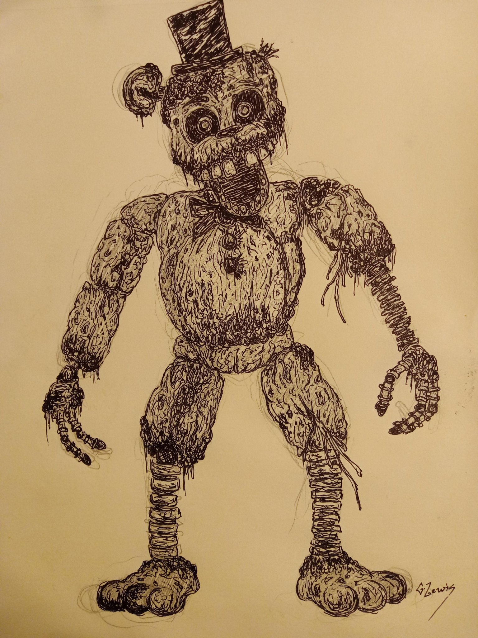 GJ-Lewis X on X: My redesign pitch for the ignited animatronics