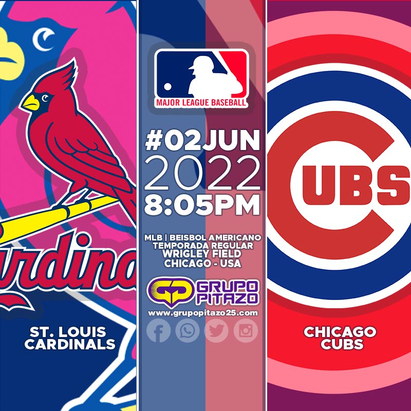pitazobet's tweet photo. ¿Quién te hará ganar en #GP25?
.
#MLB>⚾ 8:05pm
#St.LouisCardinals o #ChicagoCubs
...
•La derrota y mala racha de apoderan de los Cubs por lo que los Cardinals tomarán provecho
🔗GrupoPitazo25
¡Juega en línea desde la comodidad de tu casa!
#Apuesta #Juega #Gana
#Jun02 https://t.co/hX3yqeKyd5