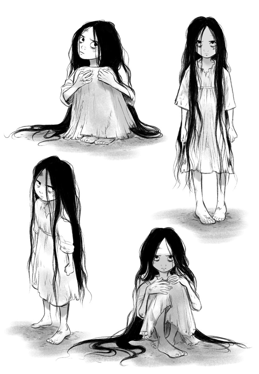 「hmm i wanna draw spooky stuff again 」|Bev Johnson 🌸のイラスト