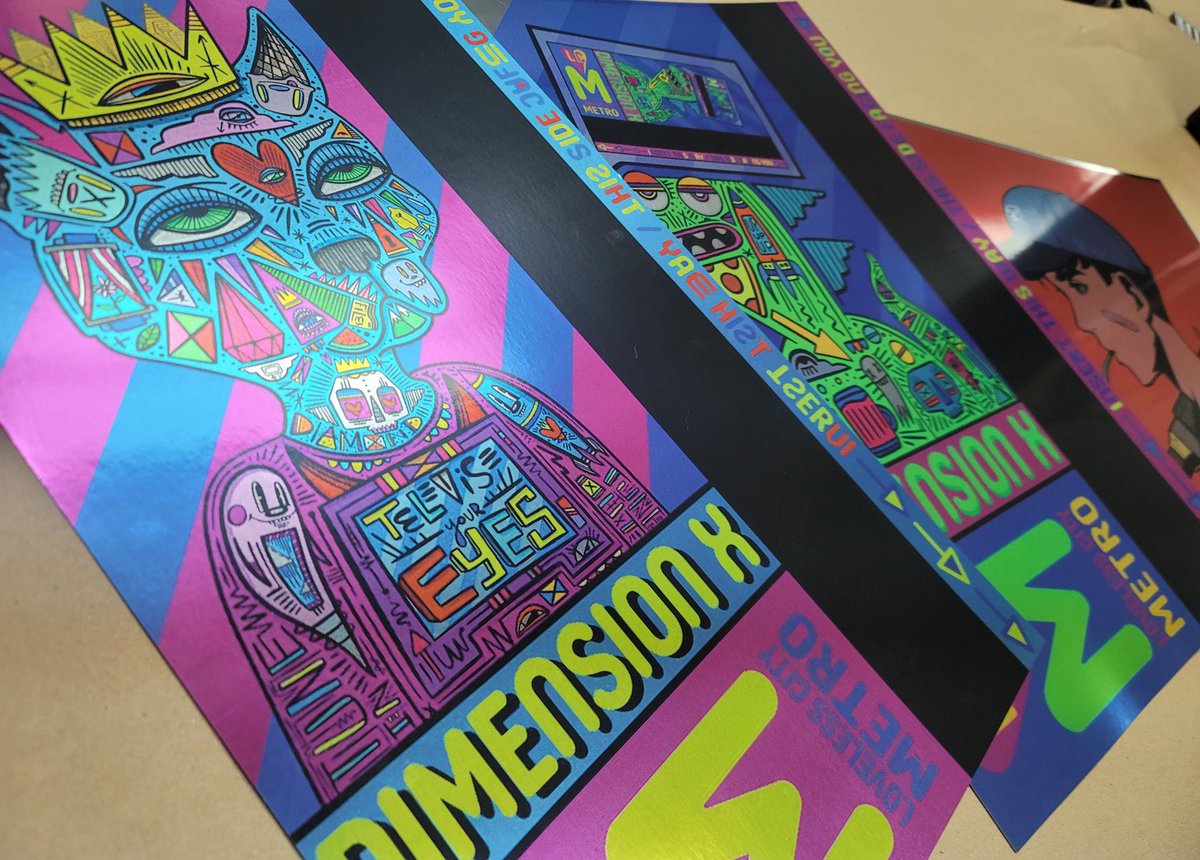 AlphaMintPrints's tweet photo. @carltweeter @GutterCatGang #GCG X #lovelesscity
metallic foil prints! 
GANG GANG 🔥

Stay tuned! https://t.co/EwpHCXlarT

#GCG #lovelesscity #azuki https://t.co/4ATdXiSa25