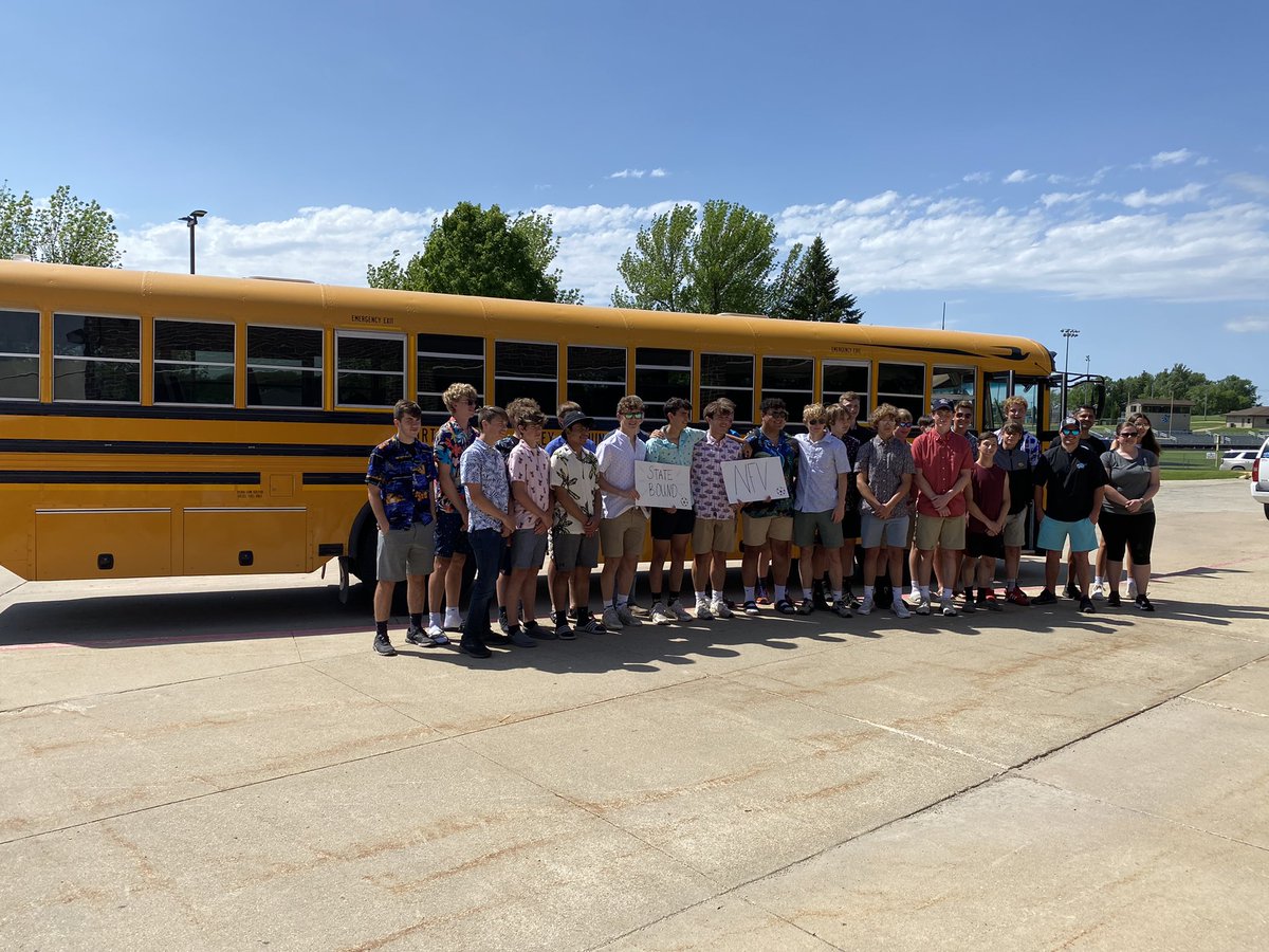Good Luck at State Soccer!!  Play your best!  Bring home the hardware!!  We are proud of you!!  Go TigerHawks!!  Proud to be, NFV!!