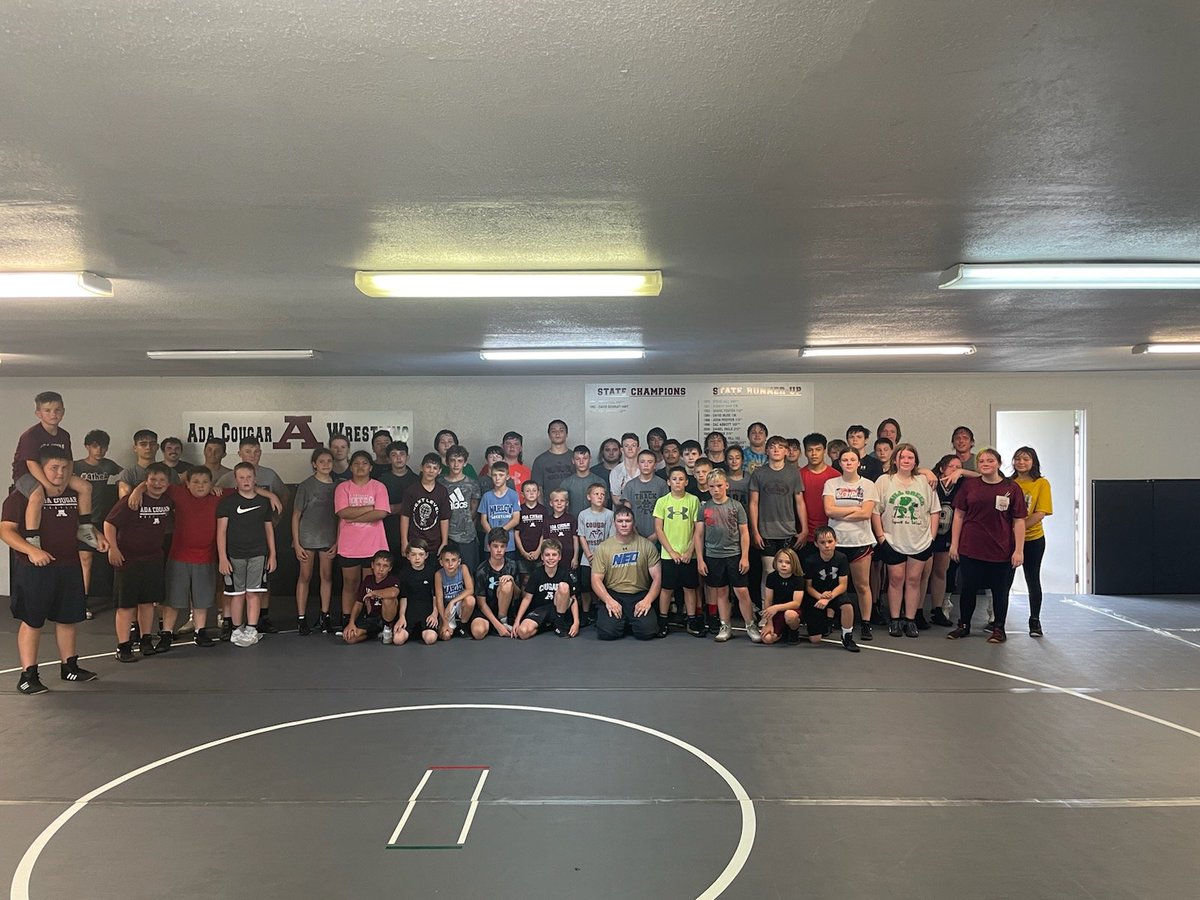 Want to thank Dan Baker (<a href="/bakenater_/">dan baker</a>) and Ada Wrestling for having us down for the 1st day of their technique camp. 2 more days of grind and learn wrestling. #MadillMade