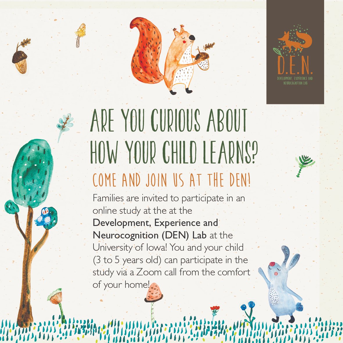 My lab is looking for preschoolers born preterm (3-5 years) for a Zoom study families can participate from the comfort of their own homes! To see if you are eligible, please complete our screener. Please RT!
redcap.icts.uiowa.edu/redcap/surveys…  #prematurity
