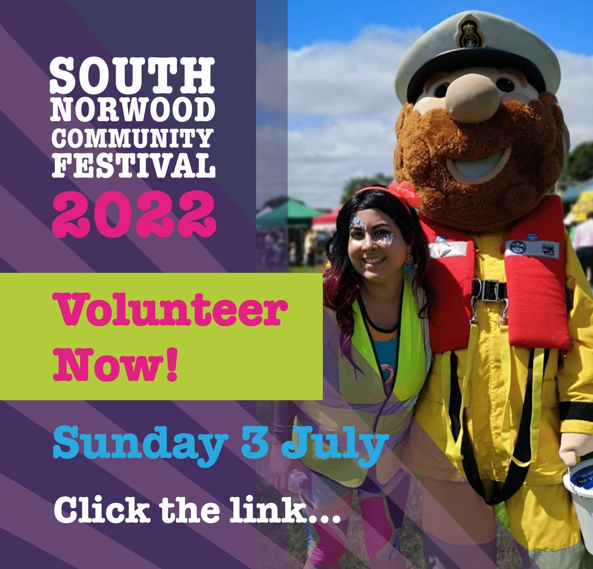 SNCFest's tweet photo. Volunteer for the South Norwood Community Festival.
Please click the below link!...
https://t.co/p17f4TdCCH

#SouthNorwood #Croydon #Norwood #London #NorwoodJunction #Addiscombe #CrystalPalace #Penge #WestNorwood #Sydenham #Beckenham #Bromley #WestWickham #GipsyHill #HerneHill https://t.co/83y2ldQcLf