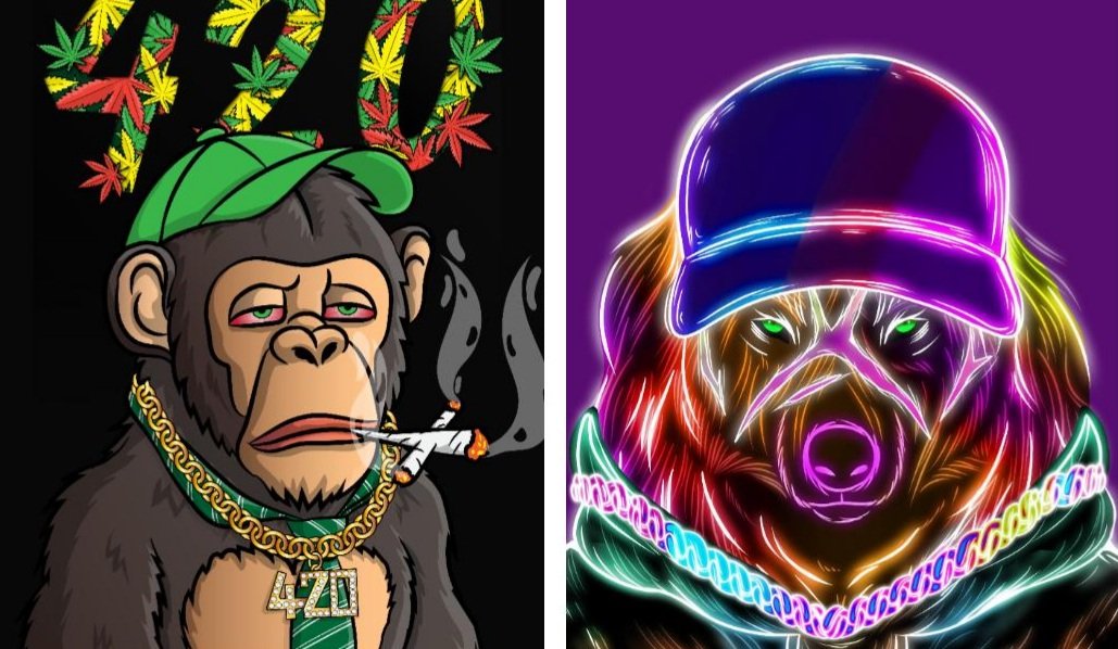chilled x chimps tweet media