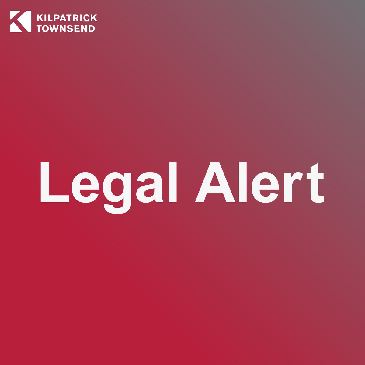 LEGAL ALERT | "Sustainability" Marketing Claims: Consumers Will Infer What You Do Not Intend To Imply

Read the full alert from Barry Benjamin (<a href="/KTS_AdLaw/">KTS Ad Law</a>) and Bryan J. Wolin: ow.ly/6WyB50JmuUB
#MarketingClaims #AdvertisingLaw #Sustainability