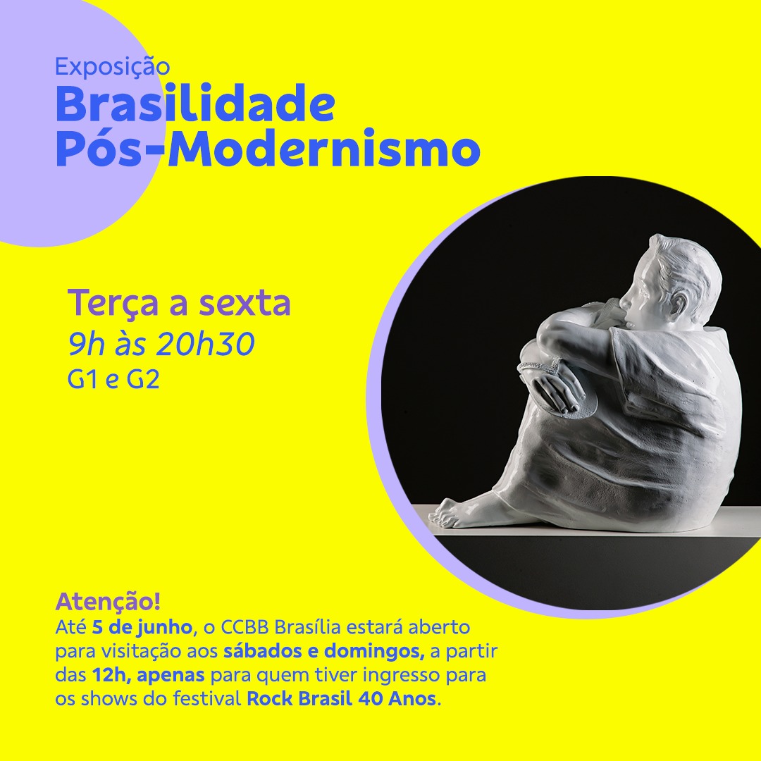 CCBB_DF's tweet photo. Desenrola 🧵

Bate 🙌

E vem de ladinho visitar nossas exposições 😜

📲Confira a programação em https://t.co/o4fLTxRQ4E https://t.co/70ijKTSgtV