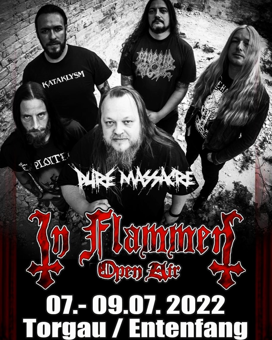gemetzel666's tweet photo. ⚠️Pflichtveranstaltung für alle Freunde des gepflegten Geballers! WIR SIND FÜR EUCH AM START!
Am Freitag den 08.07.2022.
Zeitiges erscheinen sichert das meiste Bier.

#pure_massacre_ #inflammenopenair #deathmetalband #deathmetal #geballer #openair #metalopenair #bier #vollemöhre https://t.co/wAbrXWXfpw