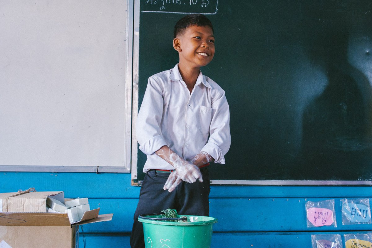To date, we've donated over 17 million bars of soap and 18 million gallons of clean water to people in need across the world, and that is something to smile about this #NationalSmileDay! #handinhandsoap #mission #cleanwater
