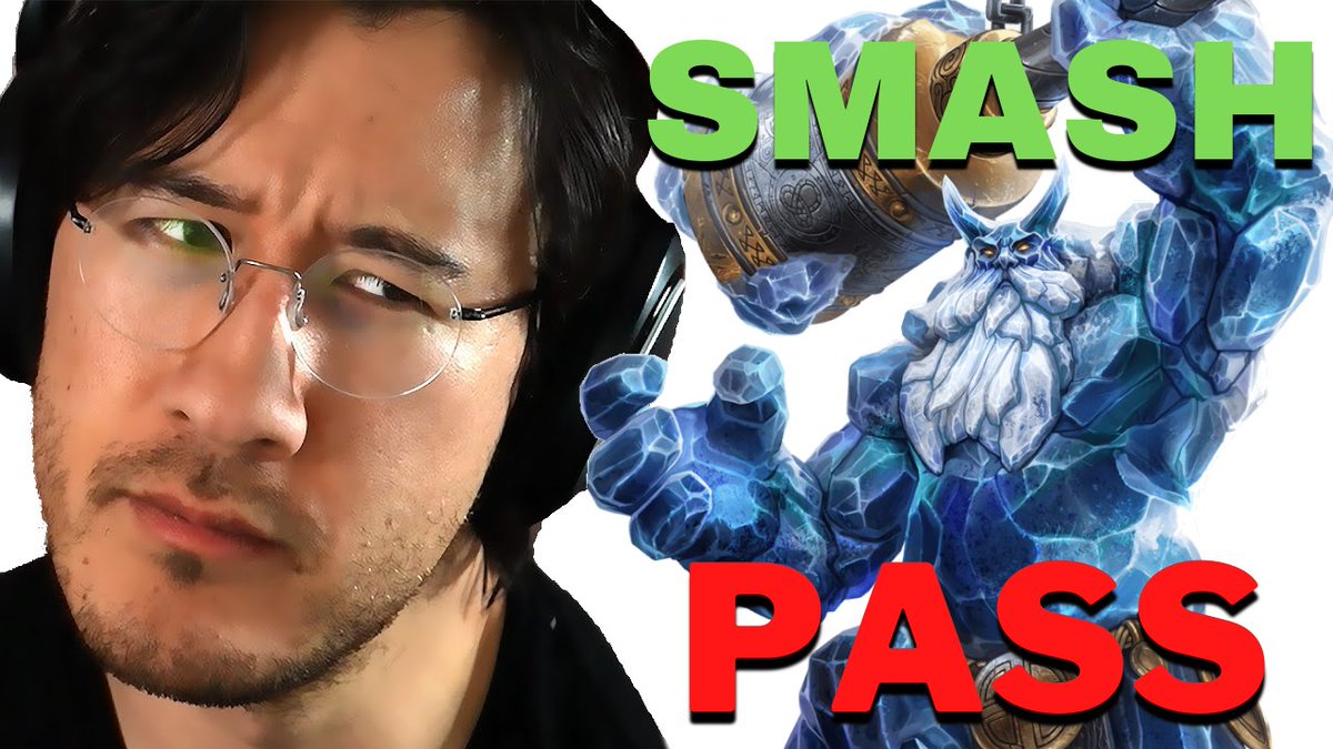 Yellow_Shell's tweet image. Markiplier Does Smash or Pass: SMITE Edition
youtu.be/cKD5ptA5ZDo