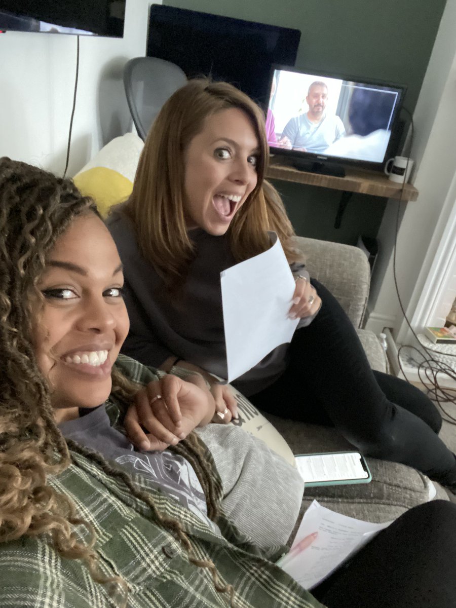 Here’s me on location yesterday feeling like I won the lottery, swapping hats and working as the script supervisor on my besties @YildizHussein hilarious pilot. Directed by my other best pal <a href="/missamypembs/">A m y L o u i s e</a> 
Brilliant cast and team!
#comedy #Television #sizzlereel #myfriendsrock