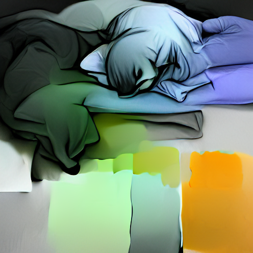 O_T_Human's tweet photo. Monochromatic colors sense of sleepiness (#AXFI) #art #artist #artwork #nft #nfts #nftcollector https://t.co/ZFxs1PbXB7