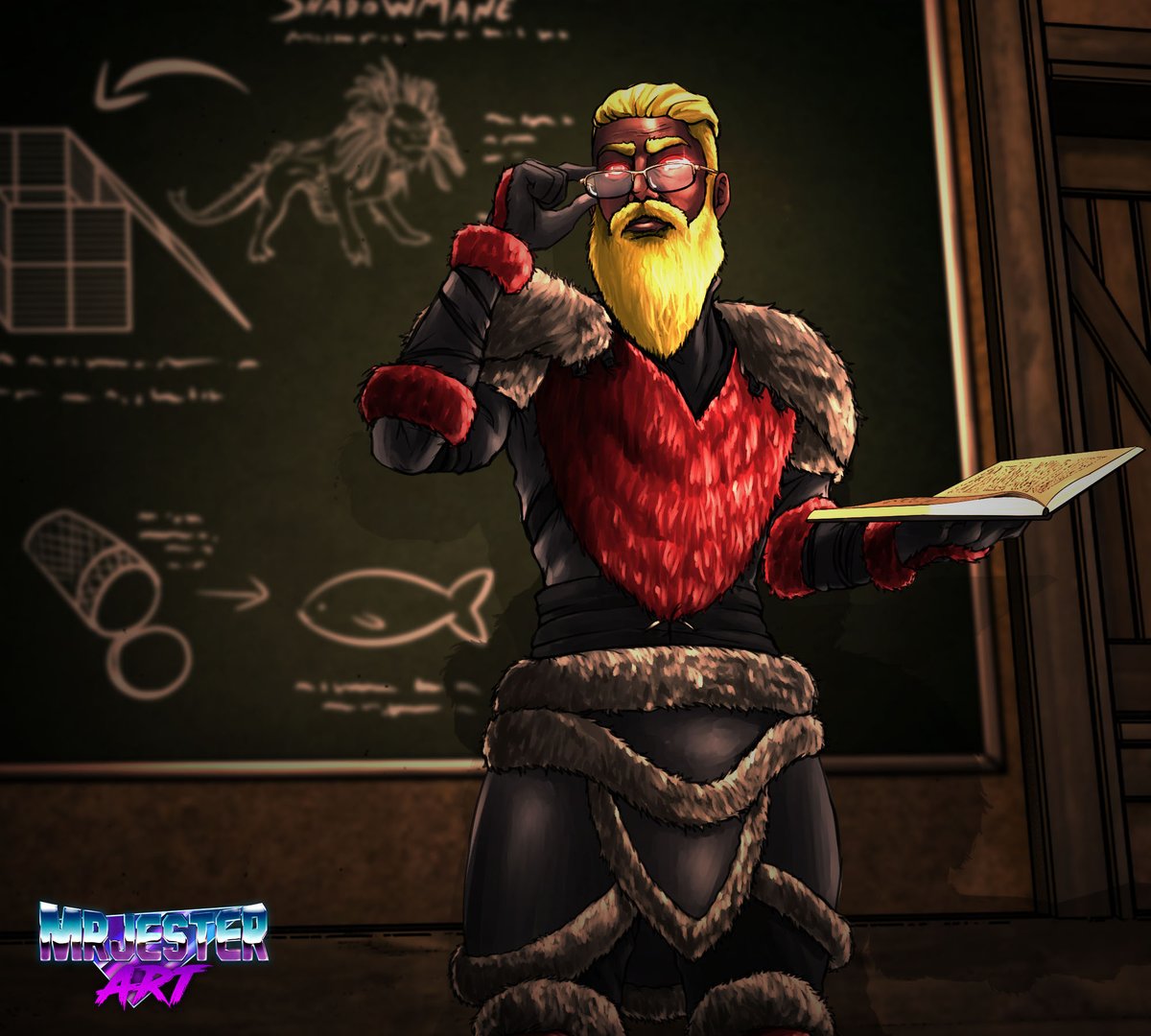 MrjesterART's tweet photo. Todos a clase! Hoy vamos a tamear un Shadowmane de la mano del profe @XxStratusxX ! @ArkadiaDioses https://t.co/HbflgsLGzo