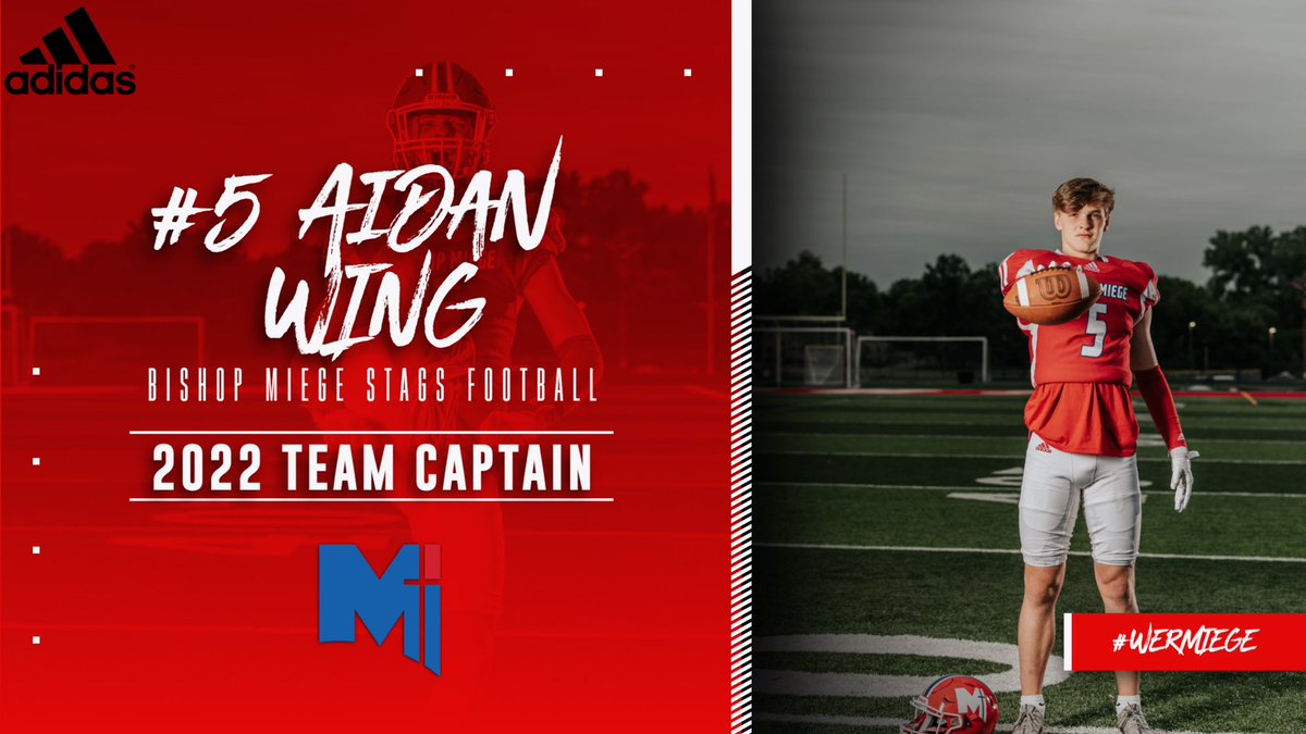 coachjonholmes's tweet photo. Excited to announce @WingAidan and @pabmontoya75 as our first two 2022 @BishopMiege_FB Team Captains. Two terrific young men that will do a great job of leading our team. #WeRMiege #1Team1Mission https://t.co/u8SfHH5smr