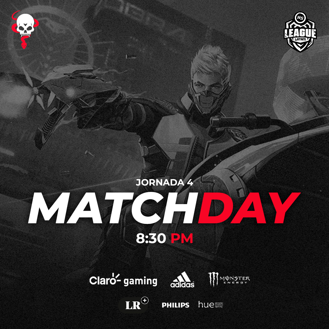 #MatchDay🐍🩸

El dia de hoy continuamos nuestra participacion en la 4ta jornada de la NS League de Free Fire. 

🕕 8:30 pm
🖥: booyah.live/zazacaster

#GoPythons #FreeFire