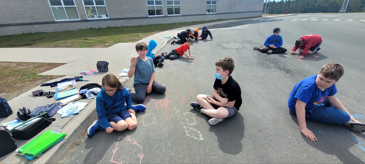 5F <a href="/JuniperRidgeNL/">Juniper Ridge Int</a> learning about quadrilaterals on a gorgeous Monday morning.. until the flies tried to take us away!