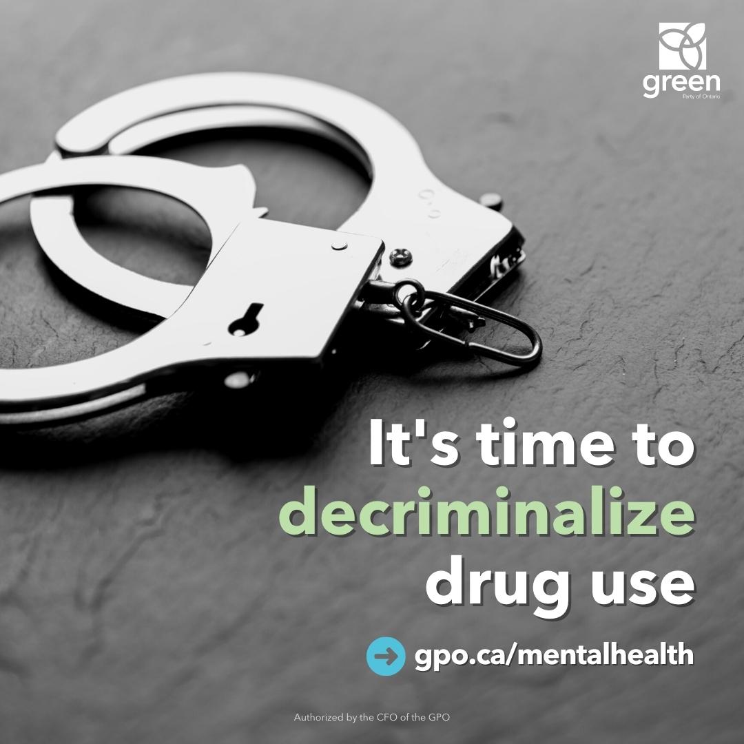 MikeSchreiner's tweet photo. Ontario is facing an opioid crisis. 

We need to urgently get moving on decriminalizing drugs &amp; reallocating funds from the criminal justice system to #MentalHealth care.

We can keep people out of prison, save money, and most importantly, save lives.

#MentalHealth #onpoli https://t.co/dI9PSMTjAt