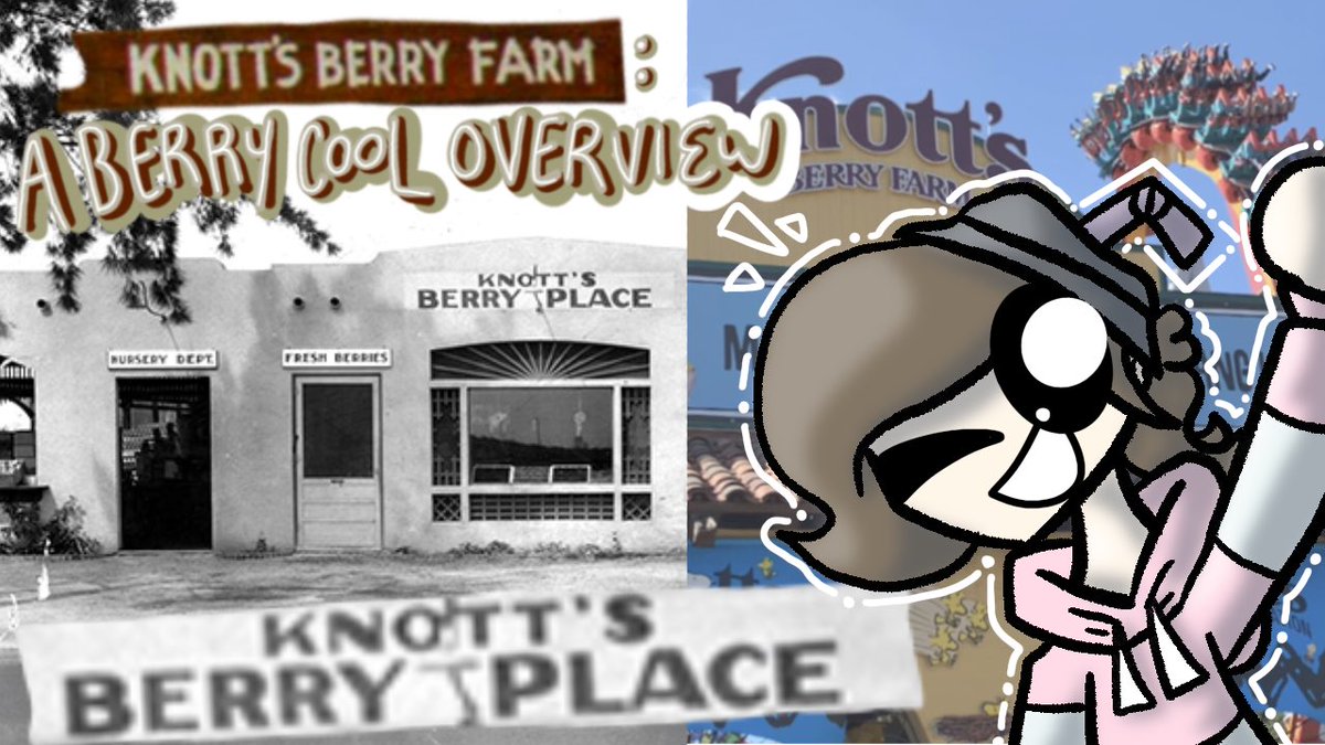New vid covering Walter Knott’s early involvement with Knott’s Berry Farm! youtu.be/IqlfQ6JgfMw
