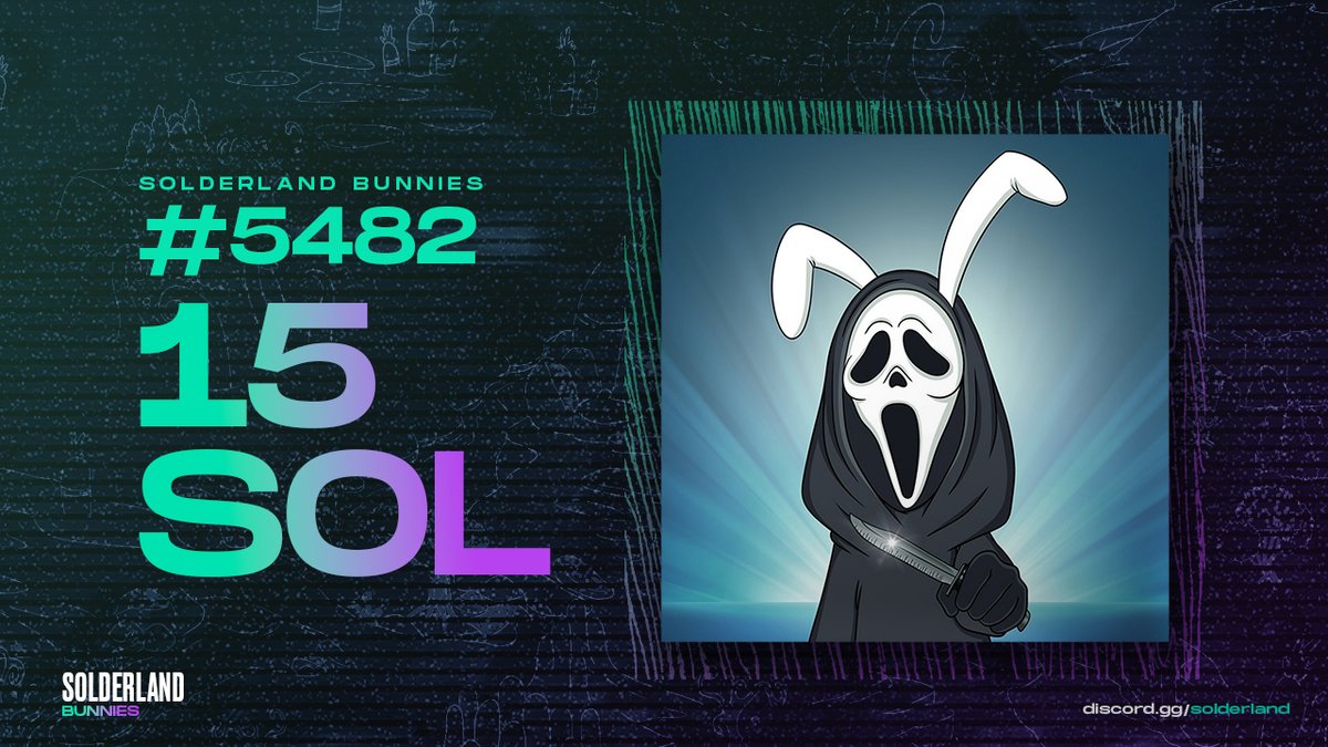 SOLD for 15 SOL - WAZZUUUUUP BUNNIES! 😱