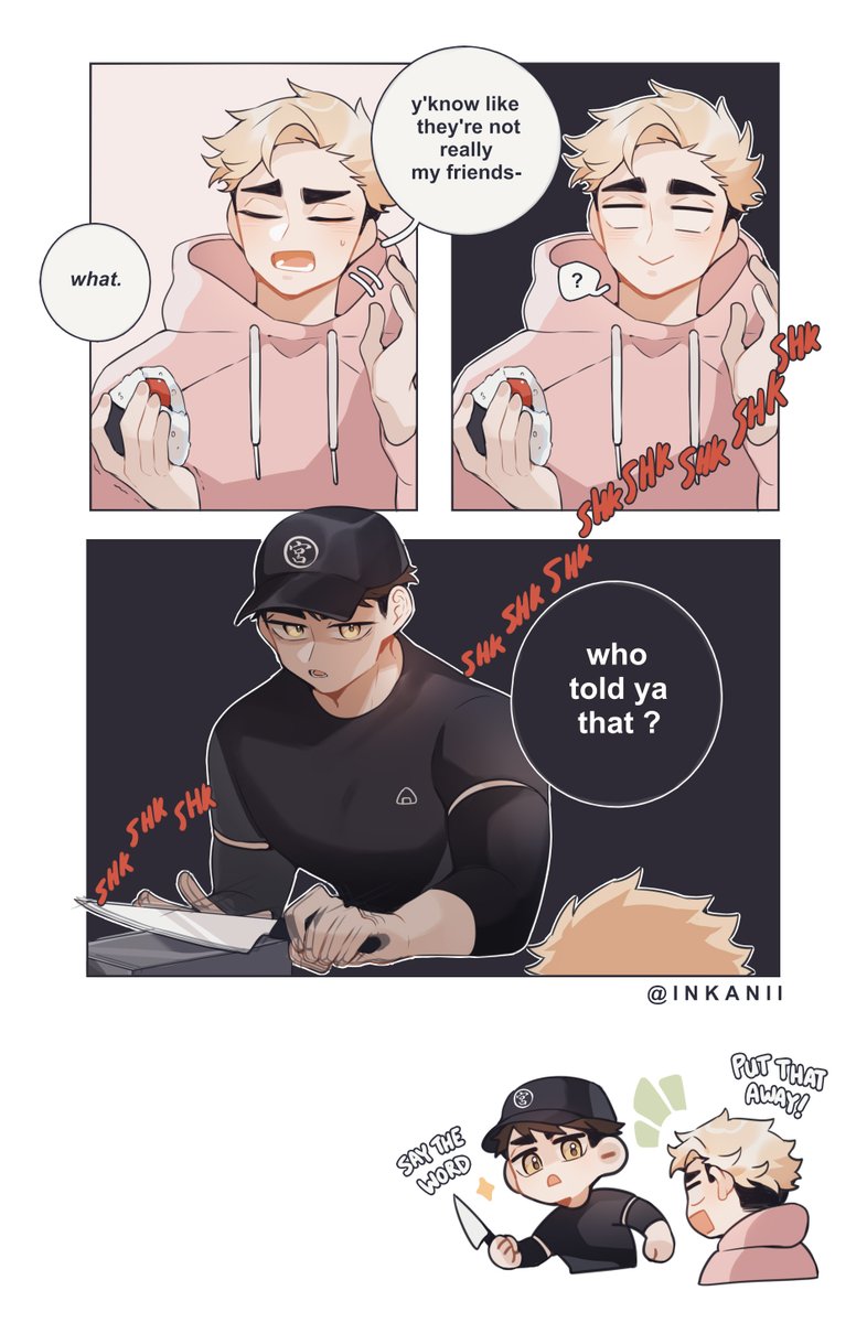 Protective! Osamu 
#haikyuu 